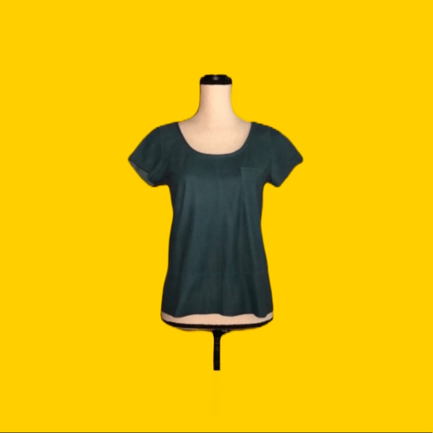 Lucky Brand Collection Goat Leather Top